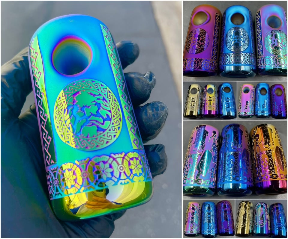 Etched Electroplated Barrel Pipe