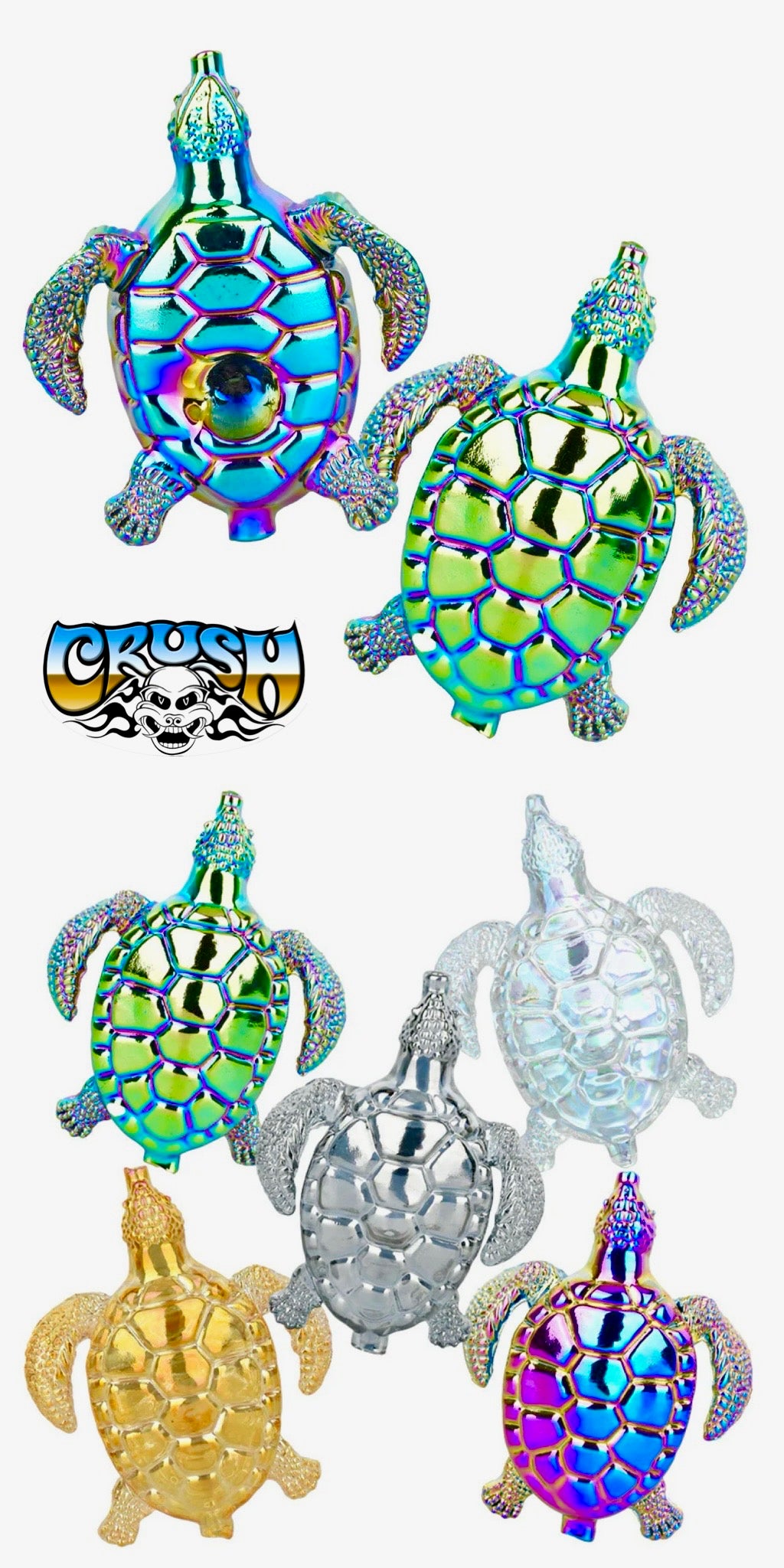 Electroplated Turtles