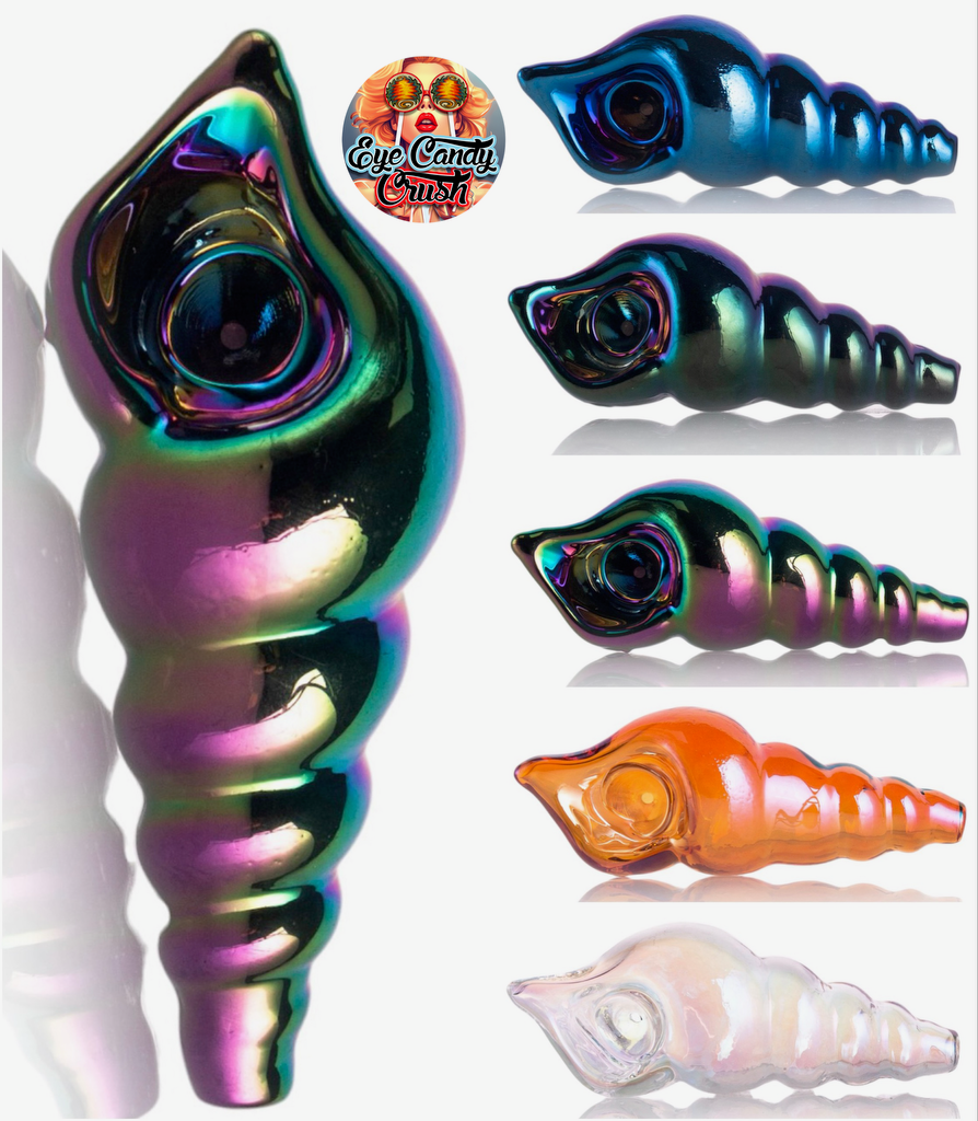 Electroplated Sea Shell Pipe